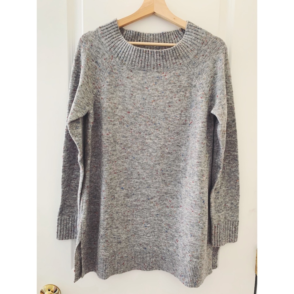 NWT LOFT Off the Shoulder Sweater Tunic, Size XS